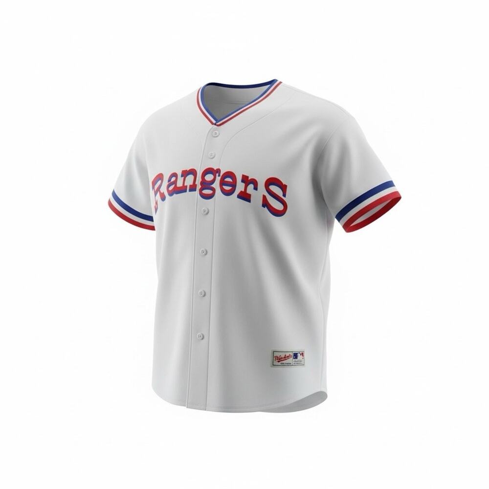 100% Authentic Mitchell & Ness 1976 Texas Rangers Gaylord Perry Jersey SZ 2XL